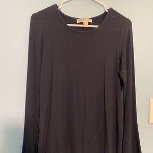Michael Kors Bell Sleeve Ribbed Sweater
